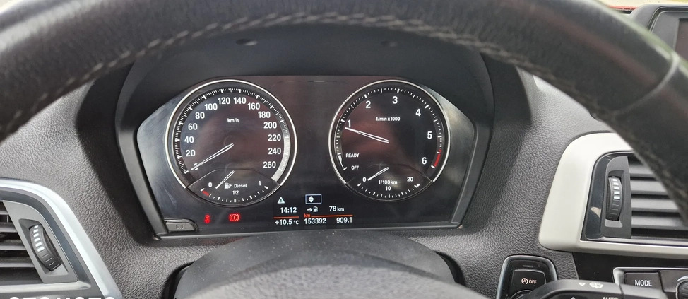 BMW Seria 1 cena 66700 przebieg: 153393, rok produkcji 2019 z Kuźnia Raciborska małe 121